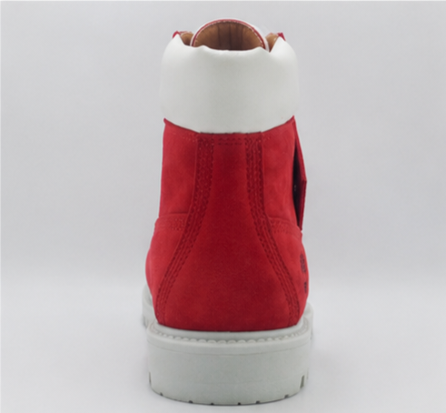 Timbos Style Urban Leather Boots "Red"